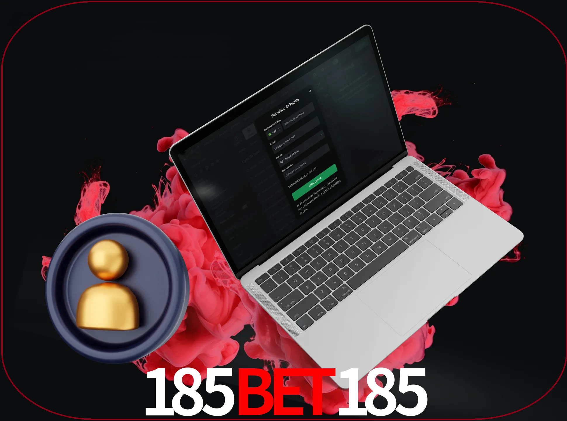 No cabeçalho do site 185BET185, clique no botão que o levará a um formulário especial onde terá de introduzir as suas informações actuais.