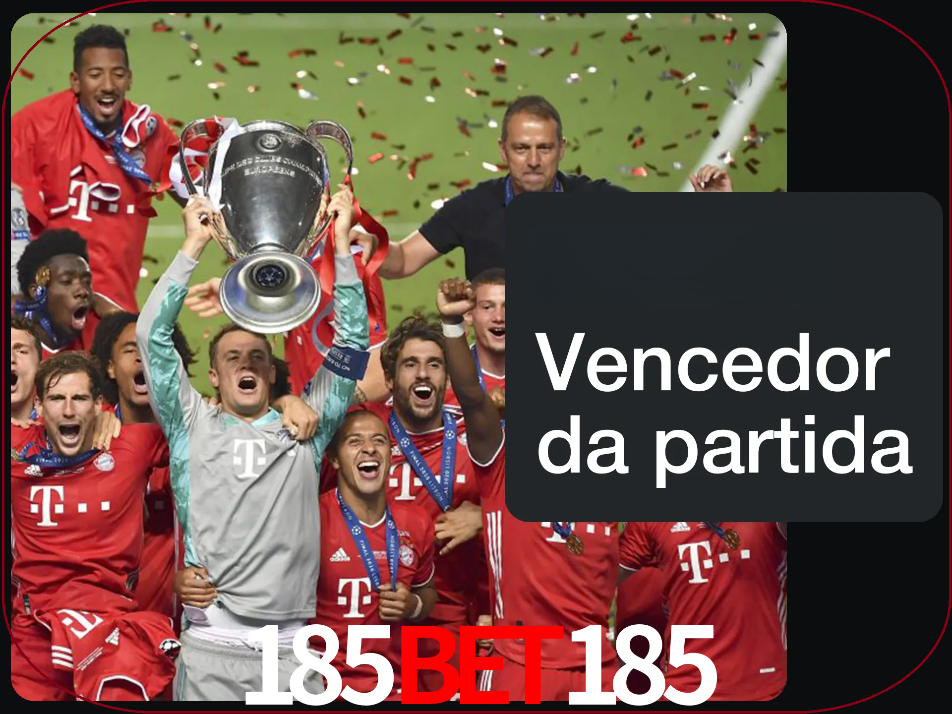 Aposte no vencedor e ganhe uma grande quantia de dinheiro.