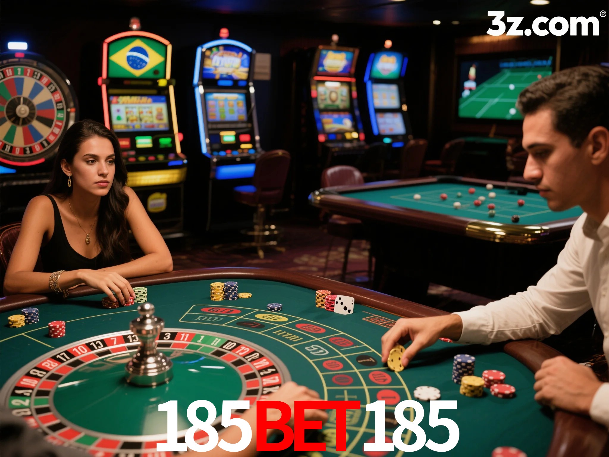Depositar dinheiro para jogar jogos de cassino.